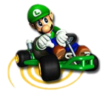 Mario Kart Super Circuit Luigi